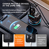 Cargador de Coche USB C, 80W PD36W y QC3.0 Adaptador de Carg