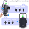 Soporte de cargador de coche inalámbrico rápido de 15 W - Ca