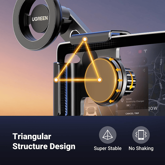 Soporte para teléfono Tesla MagSafe Soporte magnético para t