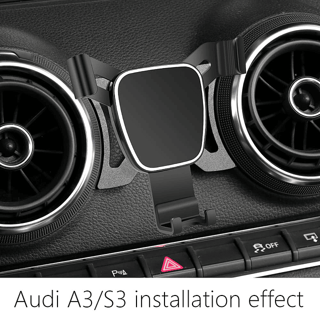 Soporte para teléfono de coche para Audi A3 S3 RS3 2014-2020