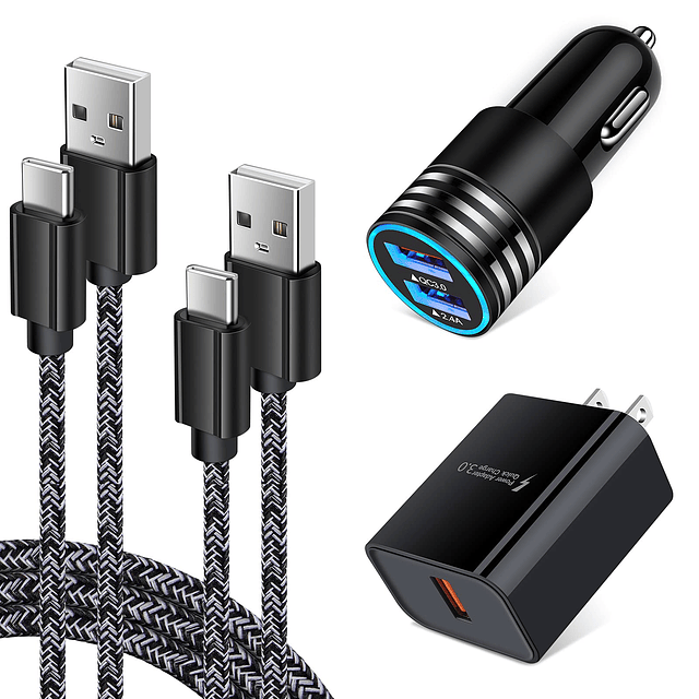 Cargador rápido USB C para Samsung Galaxy S24 Ultra S23 FE S