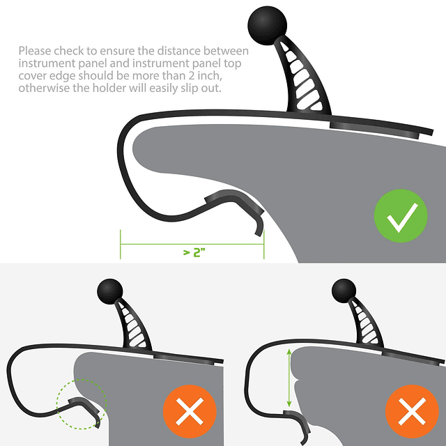 Soporte para teléfono para salpicadero, soporte giratorio 36