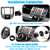 Soporte para teléfono para Mag-Safe, soporte para automóvil,