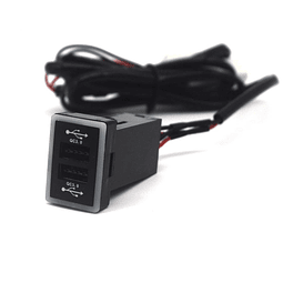 para Toyota QC3.0 Dual USB Power Socket, QC 3.0 Car Power US