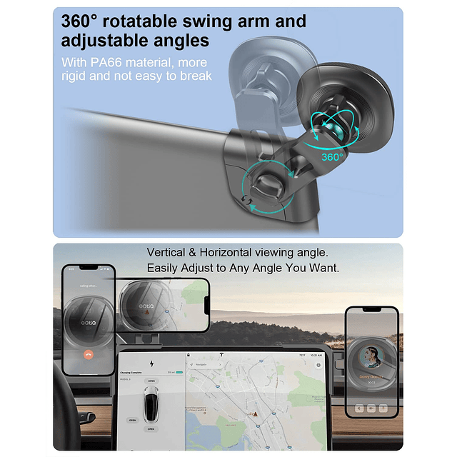 Soporte para teléfono Tesla para MagSafe Model 3 / Y Accesor