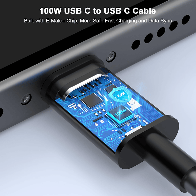 Cargador de coche USB C para iPhone 15 Pro Max, cargador de