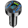 Adaptador de cargador de coche USB C de 50 W, PD QC3.0, carg