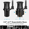 Soporte para teléfono con portavasos, soporte para teléfono