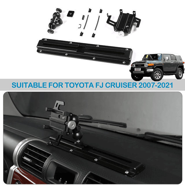 Soporte para teléfono de coche apto para Toyot@ FJ Cruiser 2