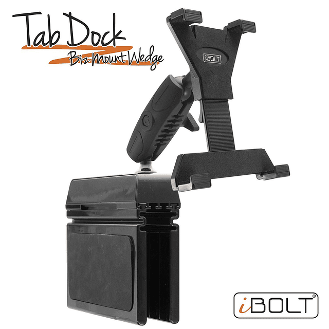 TabDock Bizmount Wedge - Soporte de consola para vehículos d