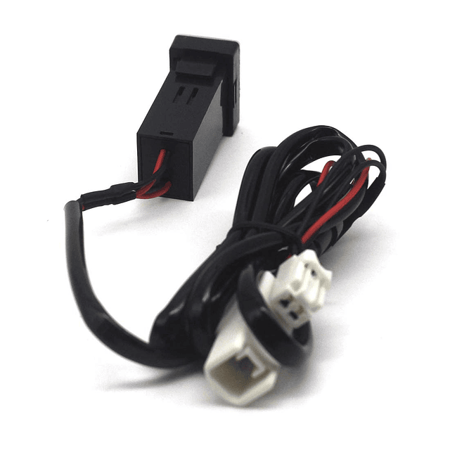 Toma de corriente USB dual para Toyota QC3.0, cargador de co