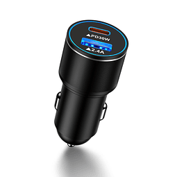 Encendedor De Cigarrillos Cargador USB 58.8w, Cargador De Co