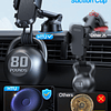 2024 Ultimate Car Phone Mount【80+LBS Succión más fuerte y gr