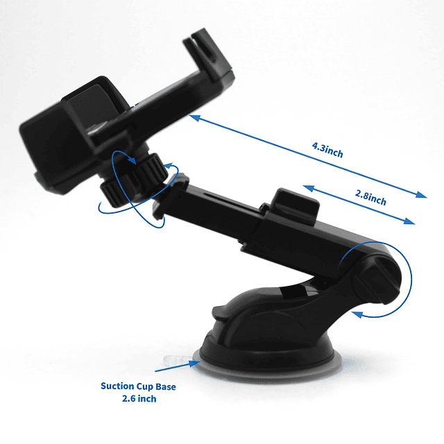 Soporte universal para teléfono para automóvil, [súper estab