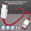 Adaptador de cargador de coche USB de 80 W para OnePlus 12 1