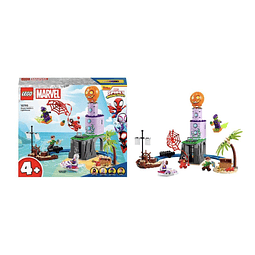 Lego Marvel Spidy y The Wow Friend: Duende Verde 10790 Bloqu