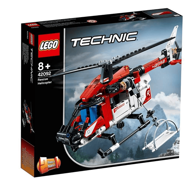 Kit de construcción Technic Helicóptero de Rescate 42092 (32