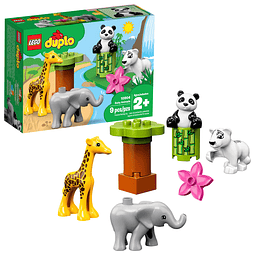 DUPLO Town Animales Bebés 10904 Ladrillos de Construcción (9