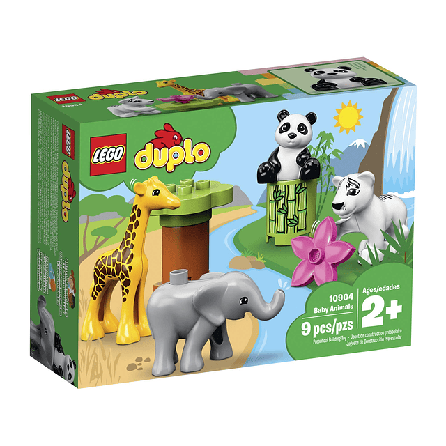 DUPLO Town Animales Bebés 10904 Ladrillos de Construcción (9