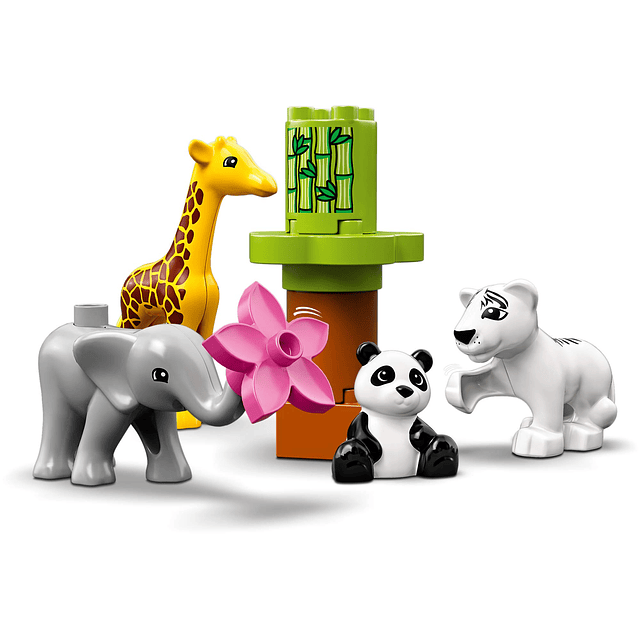 DUPLO Town Animales Bebés 10904 Ladrillos de Construcción (9