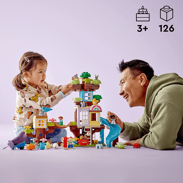 DUPLO Casa en el Árbol 3 en 1 10993 Juguete de construcción