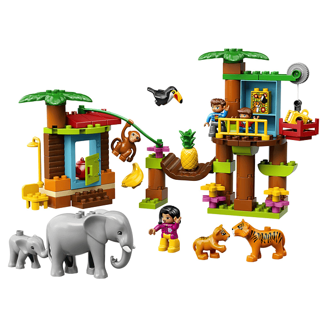 DUPLO Town Isla Tropical 10906 Ladrillos de construcción exc