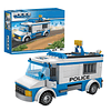 City Police Car Building Sets 194 Piezas Police Patrol Car T