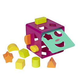 Form Fitter Shape Sorter - Cubo de actividades a juego con 9