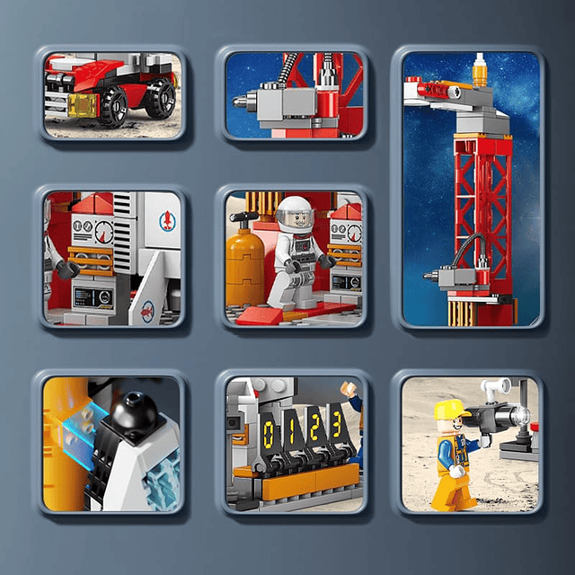 ​​Space Exploration Shuttle Toys Kit de construcción aeroesp