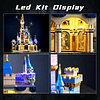 Kit de Luces LED para Lego Disney Castle 43222, Luz Versión