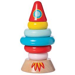 Stacker Rocket Juego de juguetes apilables magnéticos de mad