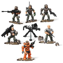 Mega Construx Halo UNSC Marine Platoon Pack Set de construcc