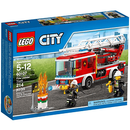 City Camión de Bomberos con Escalera 60107