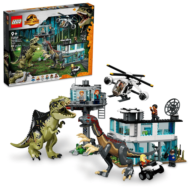 Jurassic World Giganotosaurus & Therizinosaurus Attack 76949