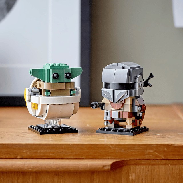 BrickHeadz Star Wars The Mandalorian & The Child 75317 Kit d