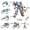 Space Corps Robot Building Toy Set, kit de construcción de r