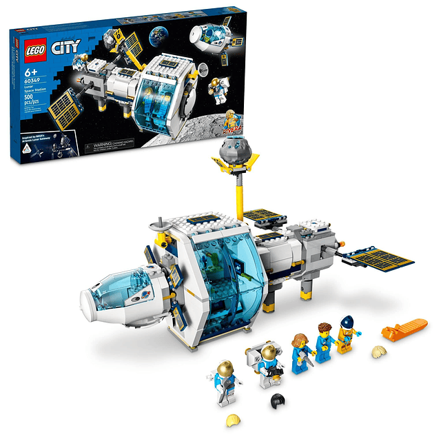 City Estación Espacial Lunar, 60349 Juguete de Construcción