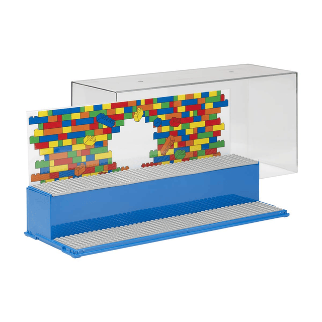 Vitrina y juego LEGO, contenedor de almacenamiento de juguet