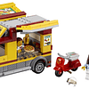 City Great Vehicles Pizza Van 60150 Juguete de construcción