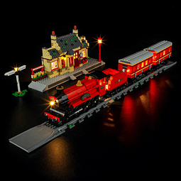 Luz LED para Lego-76423 Harry Potter Hogwarts Express y Hogs