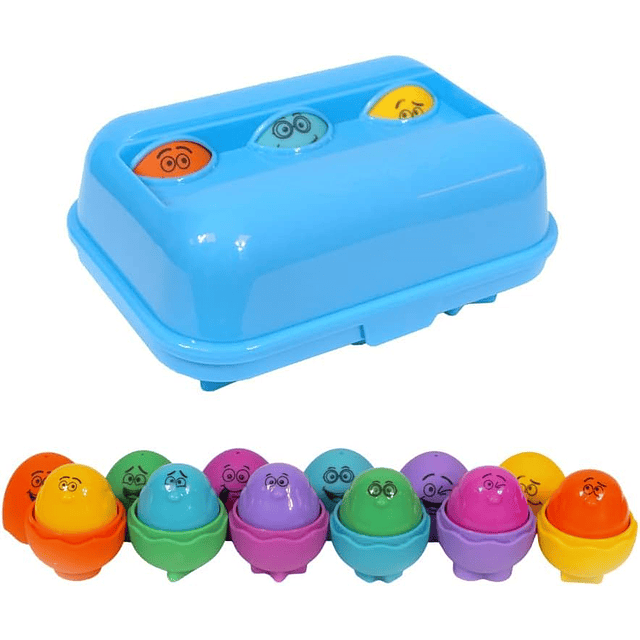 Juego de juguetes de huevos Lil' Yolkers probados para niños