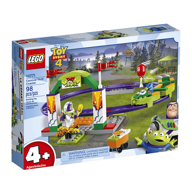 Lego | Disney Pixar's Toy Story 4 Carnival Thrill Coaster 10