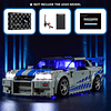 Luz LED para Lego-76917 Speed ​​Fast 2 Furious Nissan Skylin