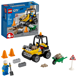 City Camión de Obras Viales 60284 Kit de construcción de jug