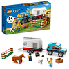 60327 City Great Vehicles Set de Transporte de Caballos, con