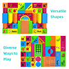 Bloques de aprendizaje de espuma ABC para niños de 2, 3 y 4