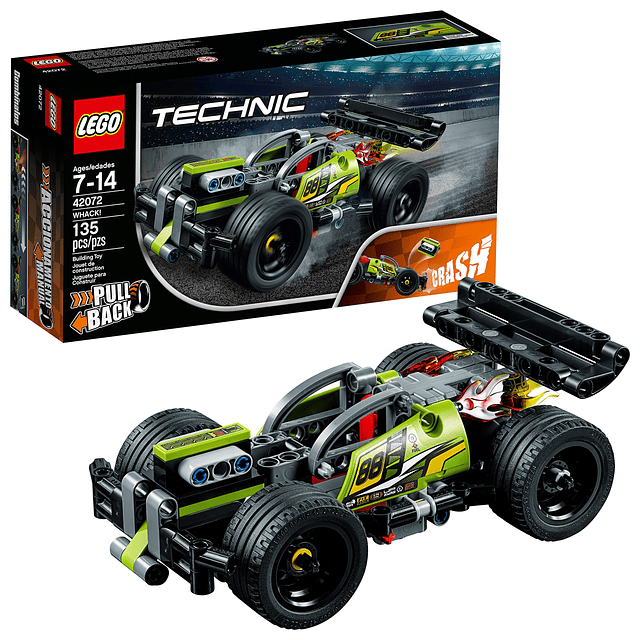 Technic ¡GOLPE! 42072 Kit de construcción con coche acrobáti