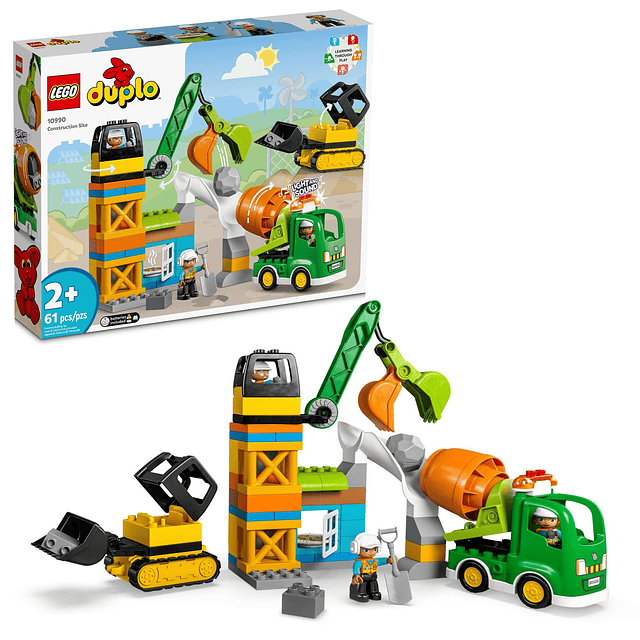 DUPLO Construction Site 10990 Juego educativo de construcció