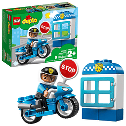 DUPLO Town Moto de Policía 10900 Bloques de Construcción (8