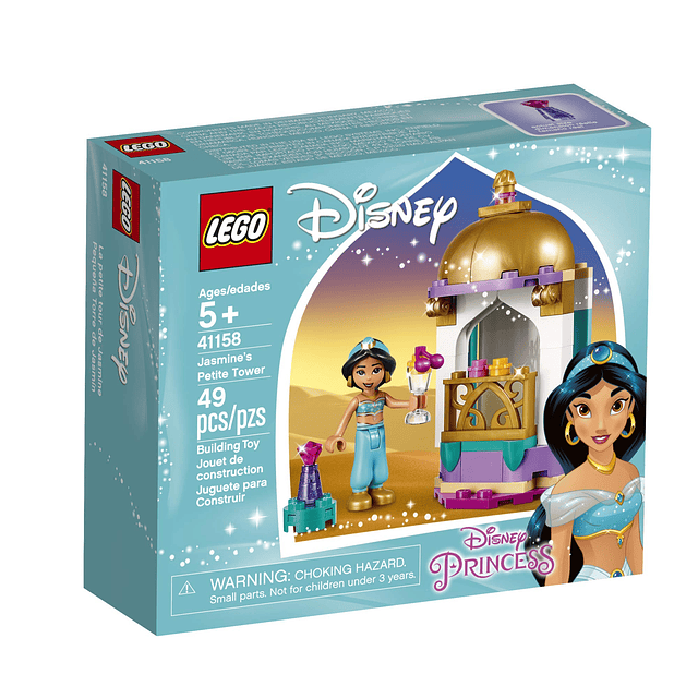 Disney Pequeña Torre de Jasmine 41158 Kit de construcción (4